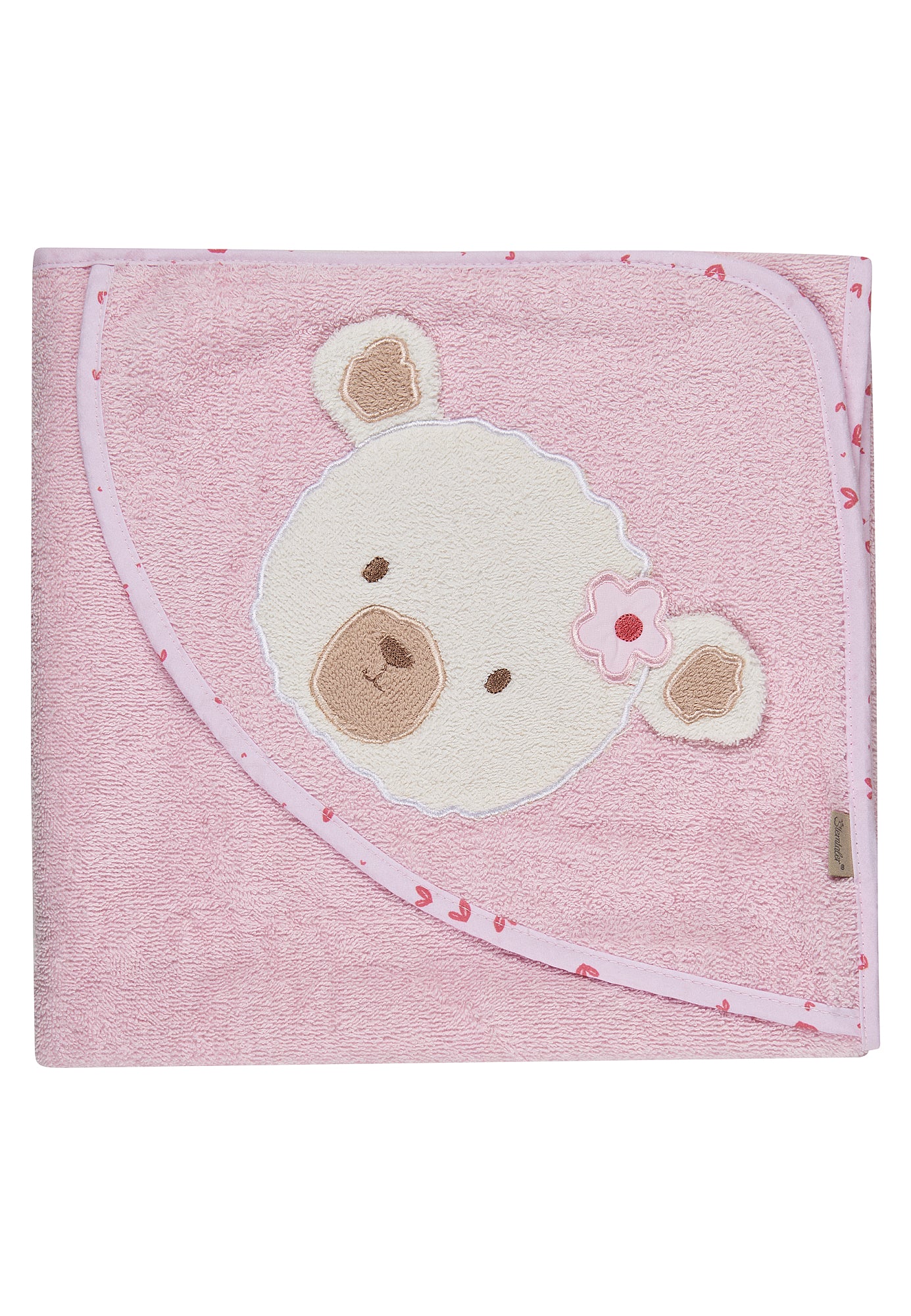 Kapuutsiga vannilina BETTY 100 x 100