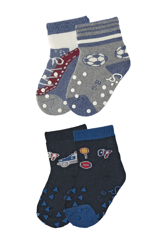 Paksud roomamise sokid, 4 paari suurus 21/22