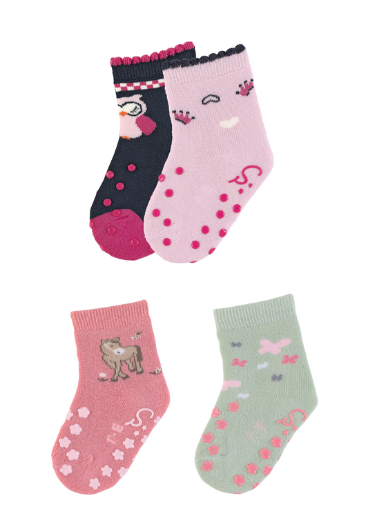 Paksud roomamise sokid, 4 paari suurus 21/22