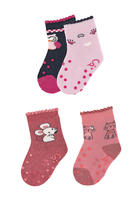 Paksud roomamise sokid, 4 paari suurus 21/22