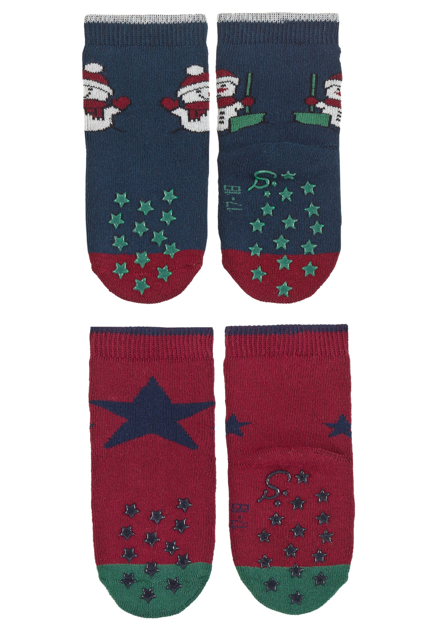 Paksud roomamise sokid, 2 paari