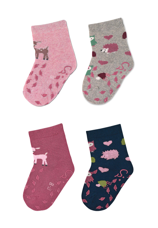 Paksud roomamise sokid, 4 paari suurus 21/22