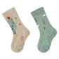 Paksud roomamise sokid, 2 paari
