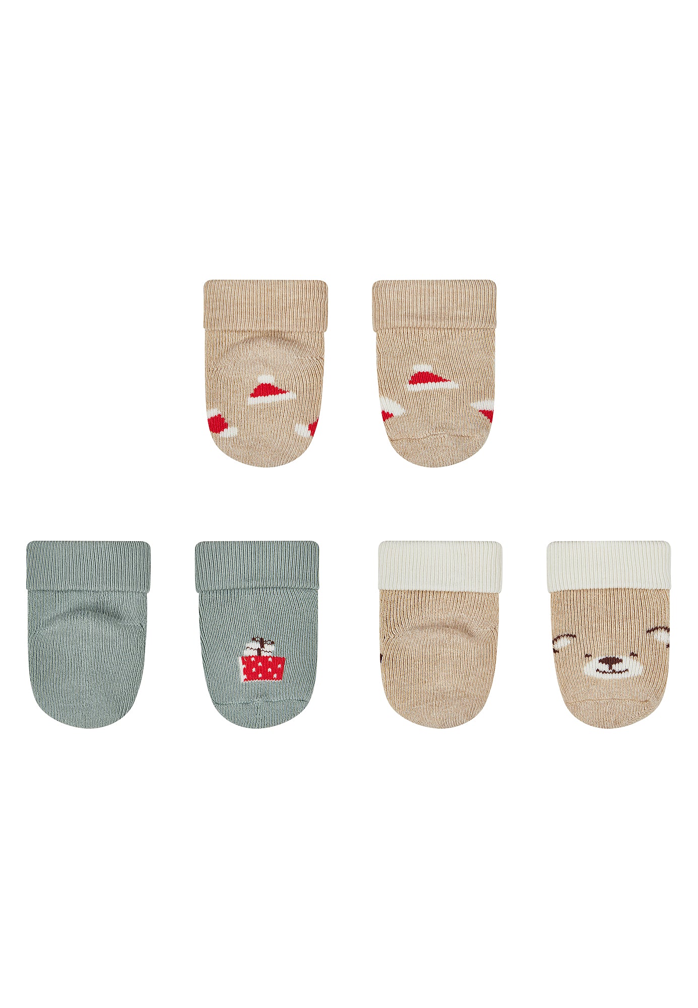 Beebisokid, 3 paari