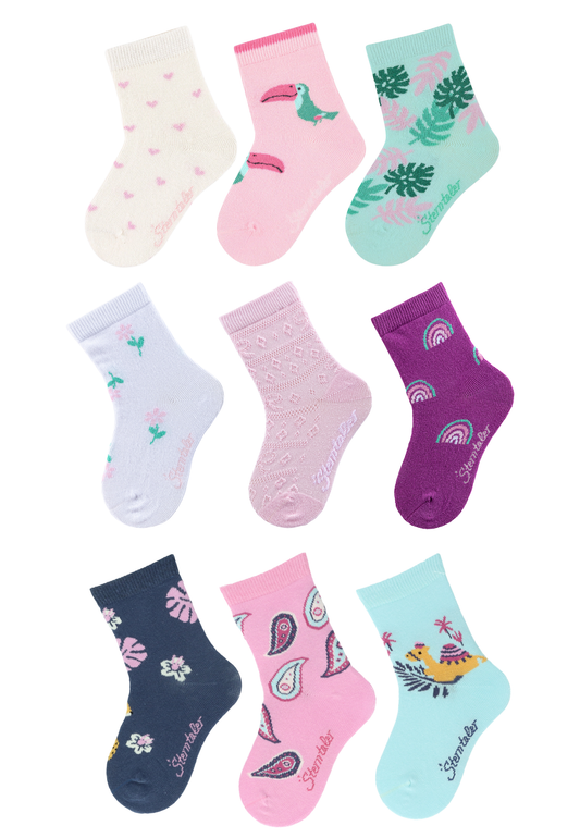 Sokid 9 paari, suurus 19/22