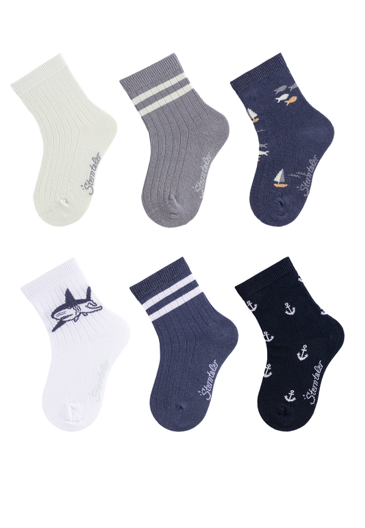 Sokid 6 paari, suurus 27/30