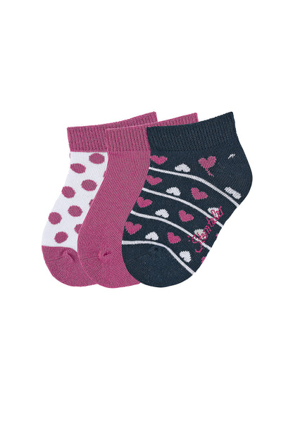 Madala säärega sokid, 3 paari