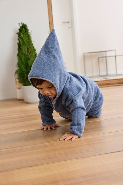 Puuvillafliisist jakk