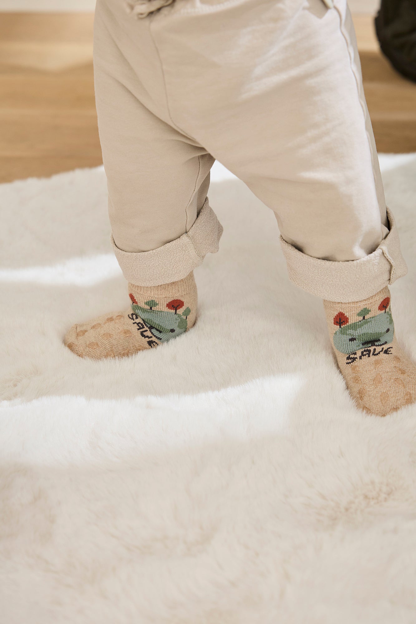 Paksud roomamise sokid, 2 paari