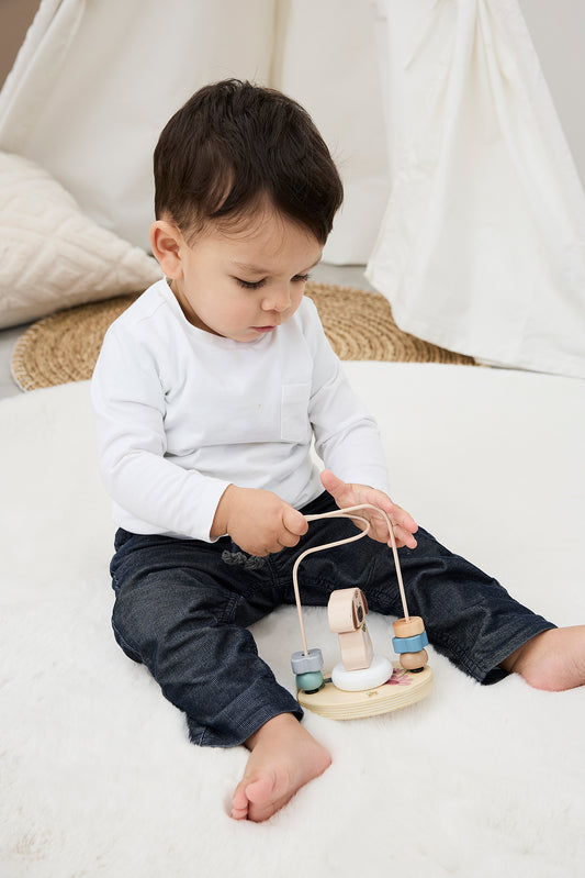 Puidust motoorikamänguasi LUCKY