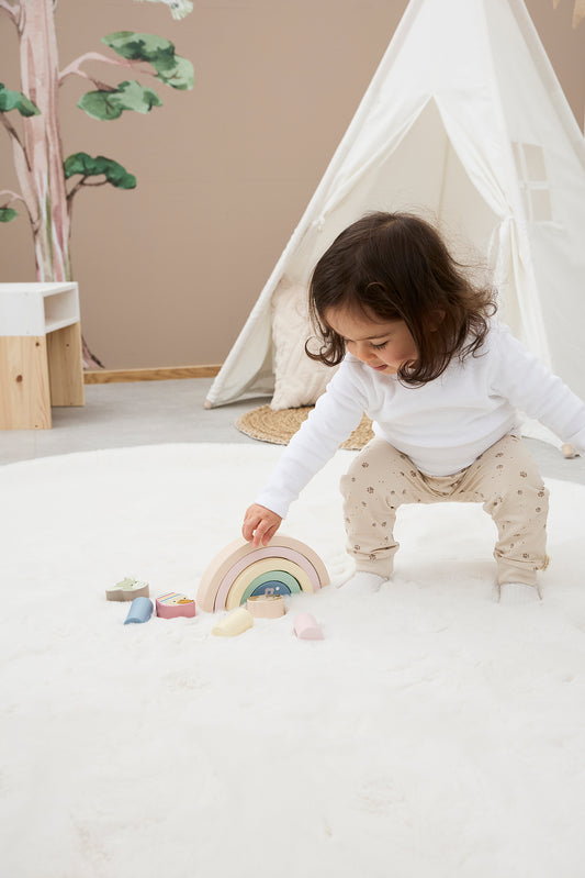 Puidust ehitusklotsid